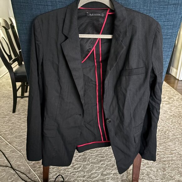 Elie Tahari wide-leg pant suit size 8❤️🖤 - Picture 1 of 6